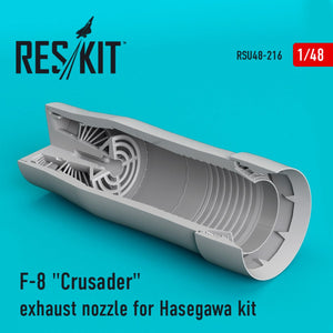 RESKIT RSU48-0216 F-8 &amp;quot;CRUSADER&amp;quot; EXHAUST NOZZLE FOR HASEGAWA KIT 1/48