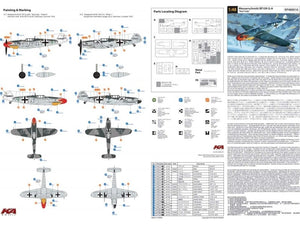 KA Models KP-48001A Messerschmitt Bf109 G-6 Red Tulip (ex Fujimi) 1/48 – image 11