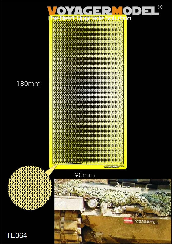 Modèle Voyager TE064, motif de camouflage OTAN moderne, 1 GP