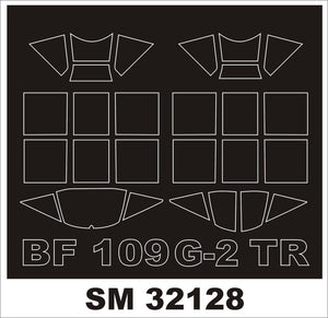 Montex SM32128 BF 109 G-2 TRUMPETER