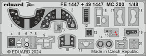 Eduard 491447 MC.200 ITALERI 1/48 – zdjęcie 2