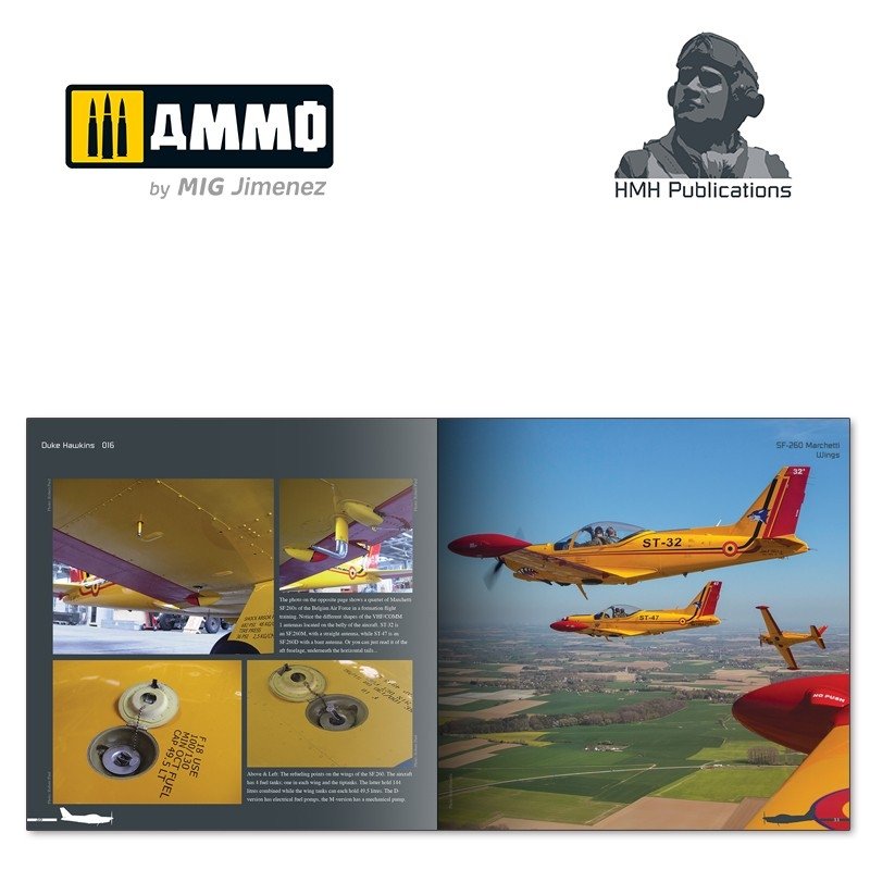 HMH Publications DH-016 SIAI Marchetti SF.260 (English VERsion) – obrázek 3