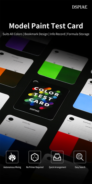 DSPIAE CC-01 Color Test Card Keychain Model Tool – image 6