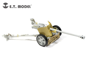 ET Model E35-071 WWII German 7.5cm Pak 40 Anti-Tank Gun (For DRAGON Kit) (1/35) – obrázek 2