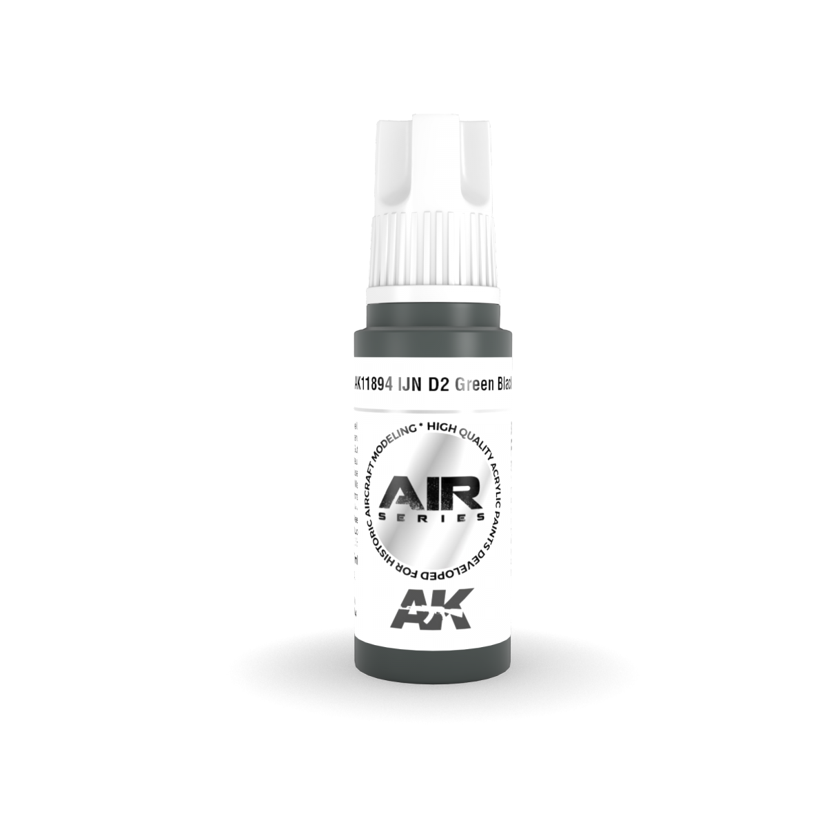 AK Interactive AK11894 IJN D2 GREEN BLACK – AIR 17ml – image 2