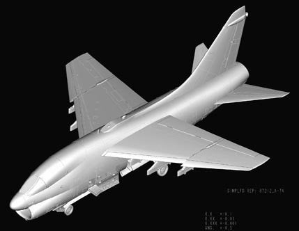 Hobby Boss 87212 A-7K CORSAIR II 1/72 – obrázek 3