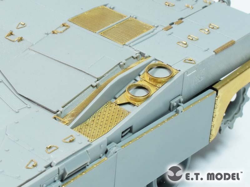 ET Model ER35-052 Modern USMC M1A1 MBT snorkel set 1/35 – obrázek 2