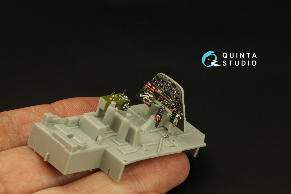 Quinta Studio QD48377 TBM-3 Avenger 3D-Printed &amp;amp; colored Interior on decal paper (Hobby Boss) 1/48 – image 12