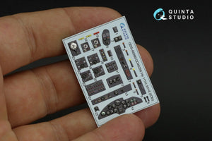 Quinta Studio QD48266 He 111H-3/H-6 3D-Printed &amp;amp; colored Interior on decal paper ( ICM ) 1/48 – image 10
