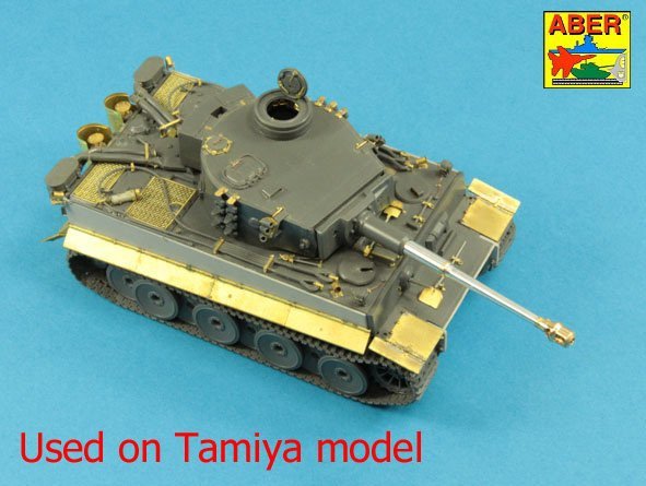 Aber 48L-06 German 88mm KwK 36 L/56 Tiger I Early Barrel (For AFV Club / Tamiya) 1/48 – zdjęcie 7