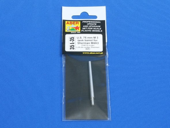 Aber 35L-035 US 75mm M3 tank barrel Sherman M4A3 1/35 – Bild 4