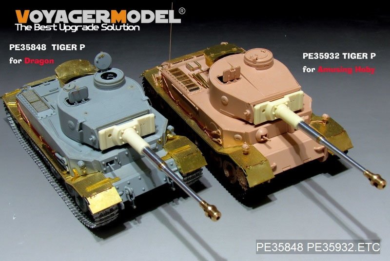 Voyager Model PE35932 WWII German Panzerkampfwagen VI (P) For AMUSING 35A023 1/35 – obrázek 12