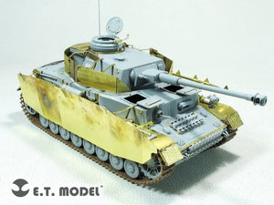 ET Model E35-290 WWII German Pz.Kpfw.IV Ausf.H w/Zimmerit Schurzen (Mid version) For DRAGON 1/35 – image 3