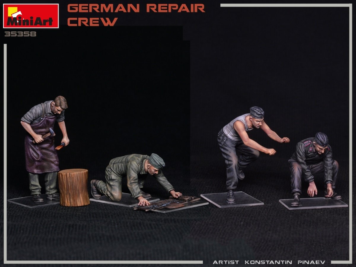 MiniArt 35358 GERMAN REPAIR CREW 1/35 – Bild 2