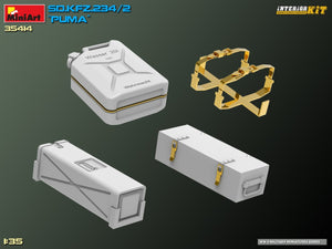 MiniArt 35414 Sd.Kfz. 234/2 PUMA. INTERIOR KIT 1/35 – image 29