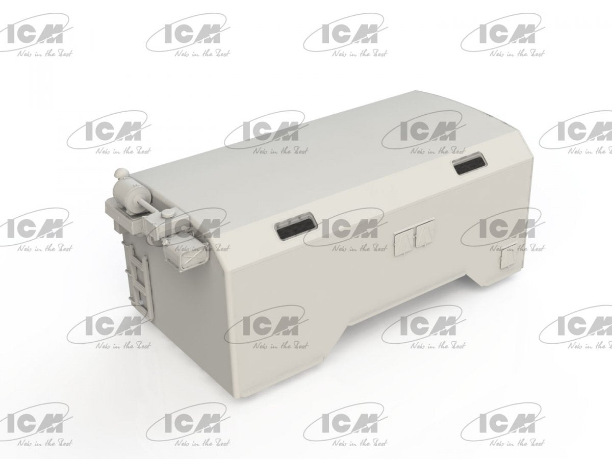 ICM 35010 Truck box of military vehicle (KUNG) 1/35 – obrázek 3
