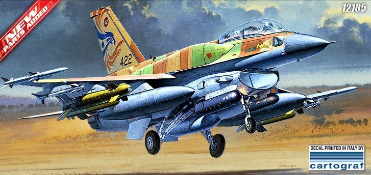 Academy 12105 F-16I SUFA 1/32 – image 3