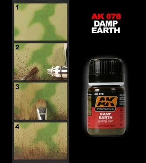 AK Interactive AK078 Damp Earth 35ml – zdjęcie 2