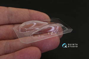 Quinta Studio QC72026 MiG-15 vacuformed clear canopy (for Eduard kit) 1/72 – obrázek 4