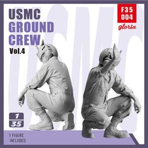 Gloria F35004 USMC Ground Crew Type 4 3D Printed Figures 1/35 – image 2