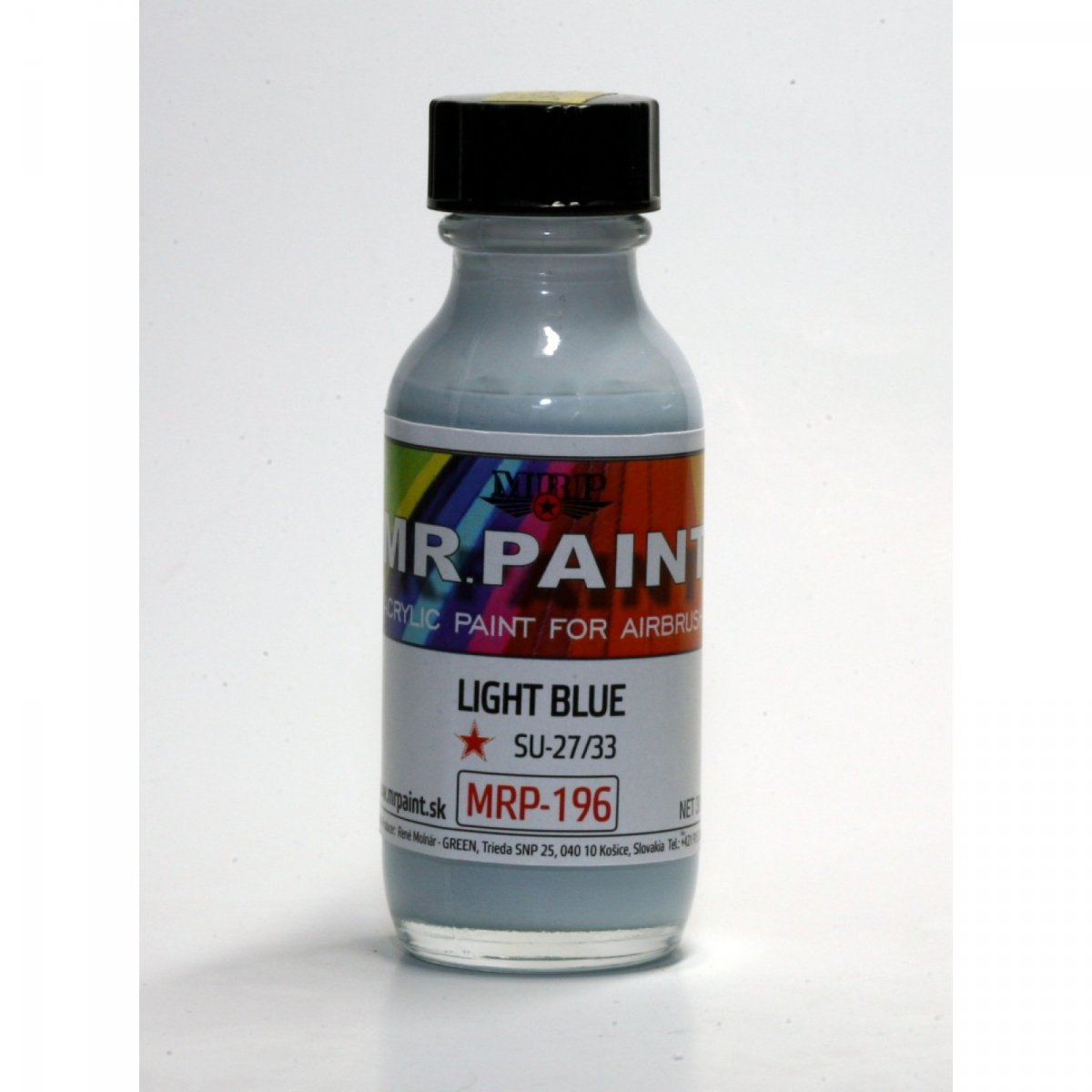 MR. Paint MRP-196 LIGHT BLUE SU-27/33 30ml – zdjęcie 2