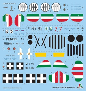 Italeri 1438 CR.32 Freccia 1/72 – obrázek 8