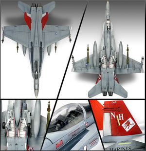 Academy 12520 USMC F/A-18 VMFA-232 RED DEVILS 1/72 – image 2