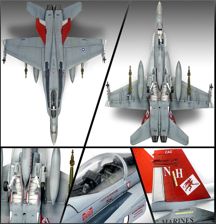 Academy 12520 USMC F/A-18 VMFA-232 RED DEVILS 1/72 – image 2