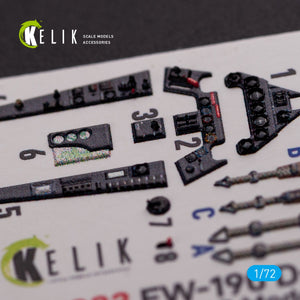 KELIK K72083 Fw 190 D-9 interior 3D decals for IBG Models kit 1/72 – image 4