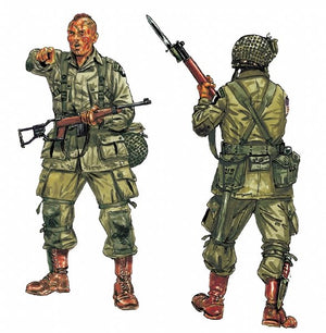 Italeri 0309 FIGURKI-US PARATROOPS (WWII) 1/35 – zdjęcie 2