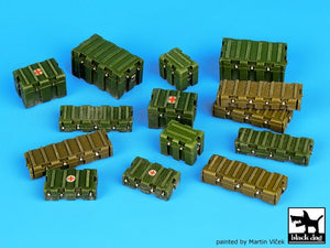 Black Dog T35067 Universal modern plastic boxes accessories set 1/35 – image 5