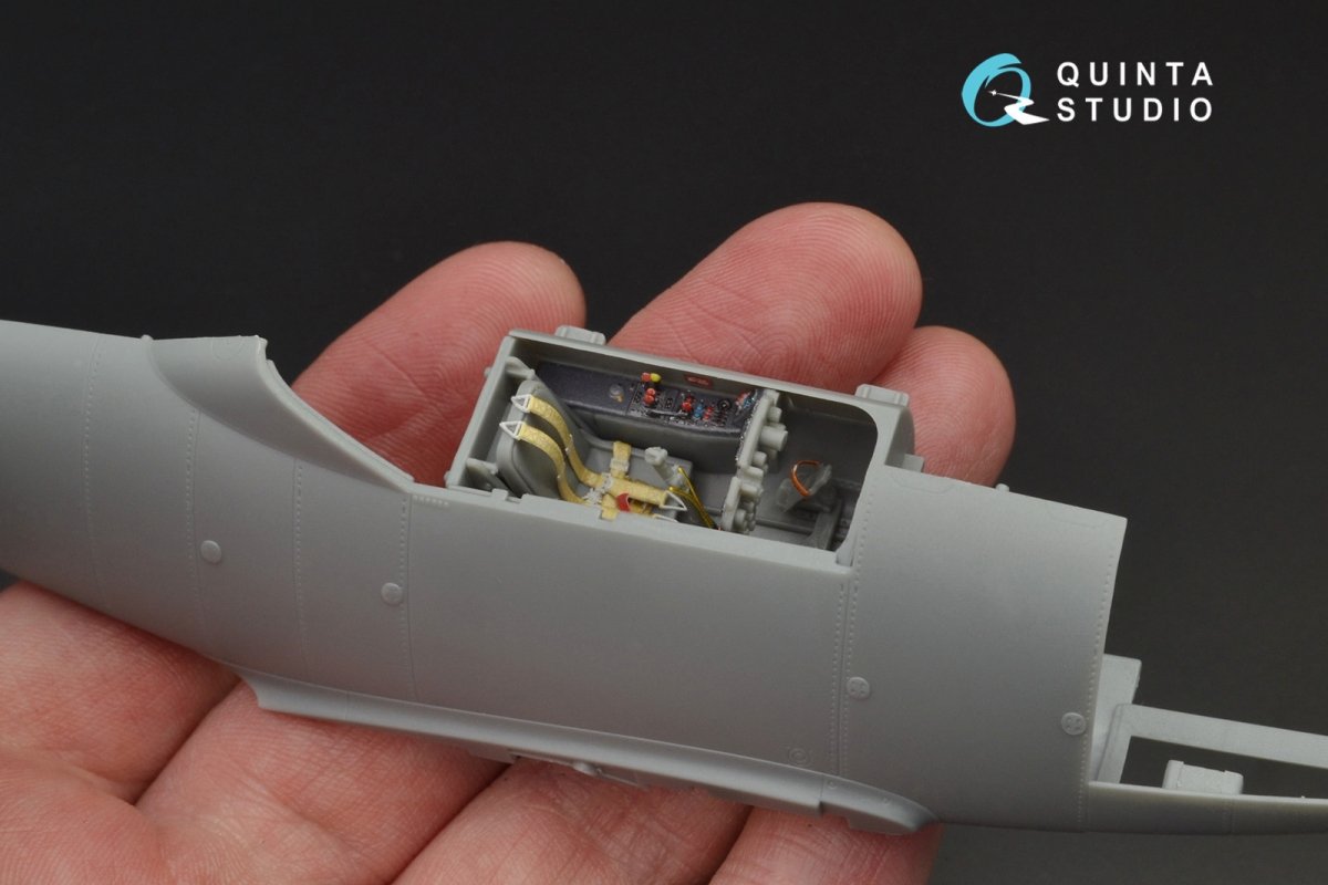 Quinta Studio QD48089 Me-262A 3D-Printed &amp;amp; colored Interior on decal paper (for HobbyBoss kit) 1/48 – Bild 7