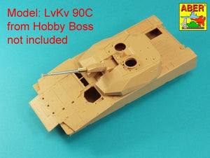 Aber 35L-320 Barrel 40 mm L/70 Bofors for Swedish LvKv 90C / Bofors 40mm L/70 barrel for Swedish LvKv 90C 1/35 – image 4