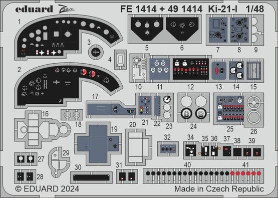Eduard BIG49403 Ki-21-I ICM 1/48 – zdjęcie 3