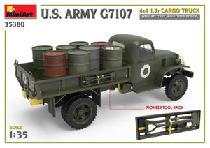 MiniArt 35380 US ARMY G7107 4X4 1.5t CARGO TRUCK 1/35 – image 8