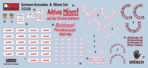 MiniArt 35258 GERMAN GRENADES &amp;amp; MINES SET 1/35 – zdjęcie 4