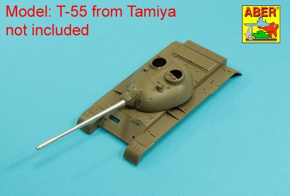 Aber 48L-41 Russian D-10T 100mm tank Barrel for T-55 Fit to Tamiya model: 32571; 1/48 – Bild 5