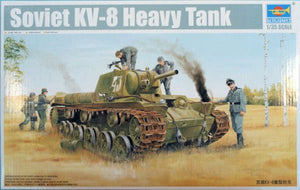 Trumpeter 01565 Soviet KV-8 Heavy Tank 1/35