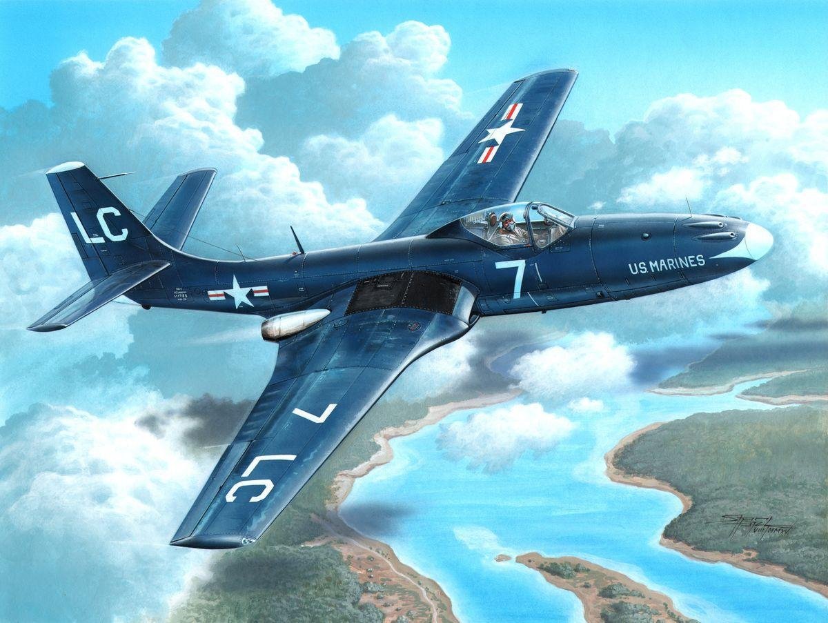 Special Hobby 72335 FH-1 Phantom &amp;#39;MARINES First Jet&amp;#39; 1/72