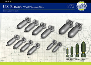 Arma Hobby 70076 US Bombs WWII/Korean War 1/72 – immagine 2