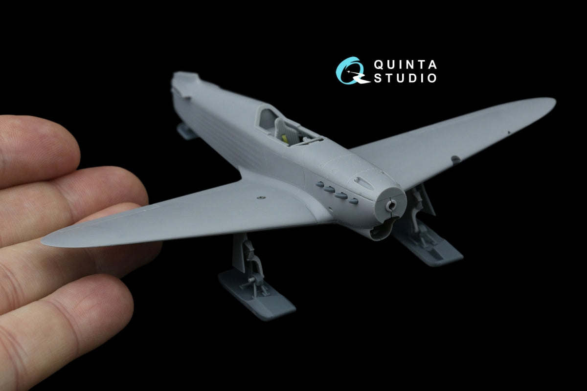 Quinta Studio QT72014 Yak-1 Ski landing gear (Zvezda) 1/72 – immagine 4