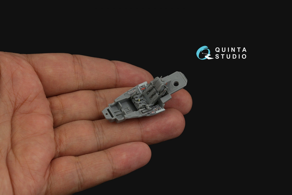 Quinta Studio QD72051 F-35A Lighting II 3D-Printed &amp;amp; colored Interior on decal paper (Tamiya) 1/72 – Bild 9