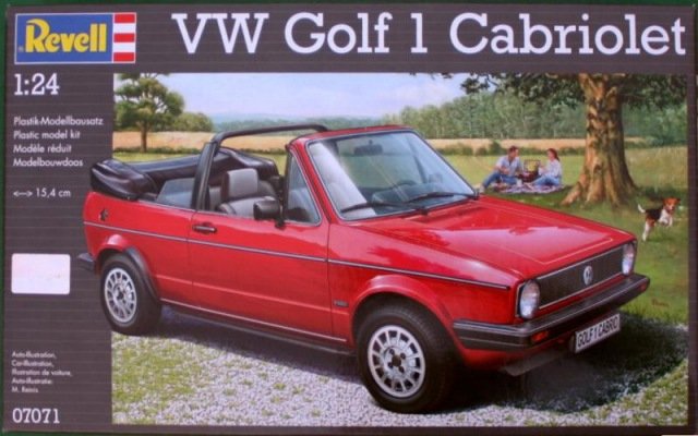 Revell 07071 VW Golf 1 Convertible (1/24)
