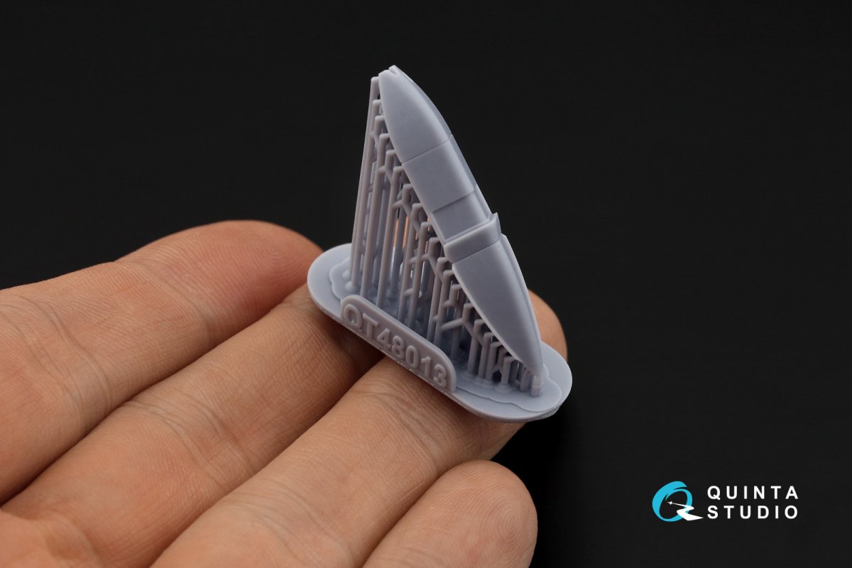Quinta Studio QD+48204 Tornado ECR German 3D-Printed &amp;amp; colored Interior on decal paper (Revell) (with 3D-printed resin parts) 1/48 – Bild 11