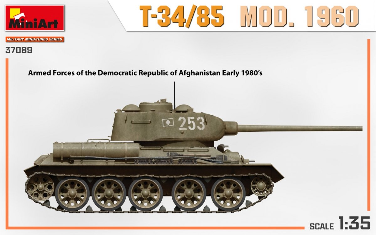 MiniArt 37089 T-34/85 MOD. 1960 1/35 – image 5