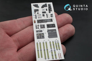 Quinta Studio QD48011 Pe-2 3D-Printed &amp;amp; colored Interior on decal paper (for Zvezda kits) 1/48 – Bild 4