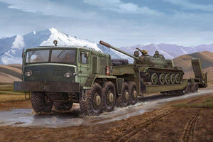 Trumpeter 00211 MAZ-537G intermediate type with MAZ/ChMZAP 5247G semi-trailer 1/35