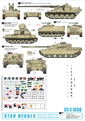 Star Decals 35-C1050 Iranian Tanks and AFVs #1 1/35 – immagine 2