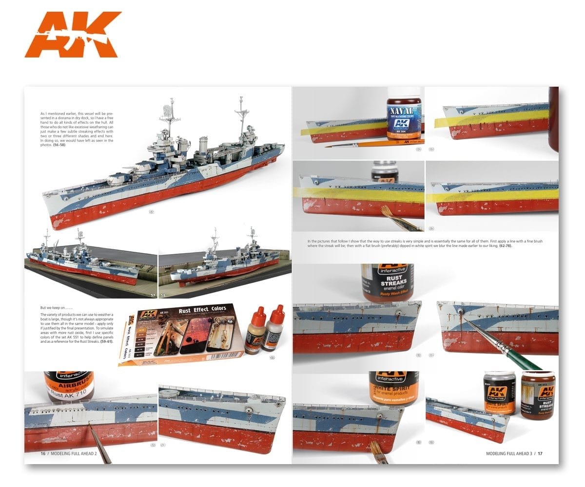 AK Interactive AK895 MODELLING FULL AHEAD 2 NEW ORLEANS CLASS (English) – immagine 5
