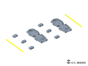 E.T. Model P35-421 JGSDF Type10 Tank Workable Track Type.1 1/35 – zdjęcie 4